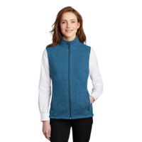Women's Sweater Fleece Vest Thumbnail