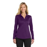 Women's Silk Touch Performance Long Sleeve Polo Thumbnail
