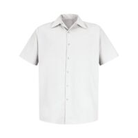 Men's Tall Specialized Short Sleeve Pocketless Work Shirt Thumbnail