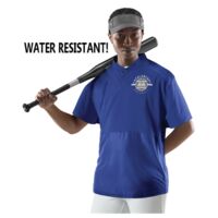 Youth Short Sleeve Stretch Woven Batters Jacket Thumbnail