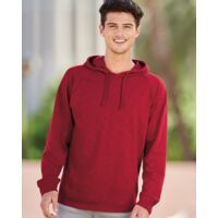 Vintage Slub Knit Hooded Long Sleeve Pullover Thumbnail