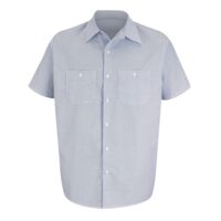 Men's Industrial Stripe Work Shirt Thumbnail
