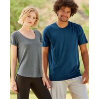 Women’s CoolLast™ Heathered Lux Dolman Sleeve T-Shirt Thumbnail