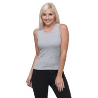 USA-Made 1X1 Ribbed Tank Top Thumbnail