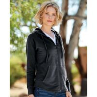 Women’s HeatLast™ Fleece Faux Cashmere Full-Zip Hooded Sweatshirt Thumbnail