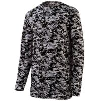 Digi Camo Wicking Long Sleeve T-Shirt Thumbnail