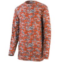 Youth Digi Camo Wicking Long Sleeve T-Shirt Thumbnail