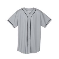 Youth Wicking Mesh Button Front Jersey Thumbnail