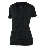 Women's Intensify Black Heather Training T-Shirt Thumbnail