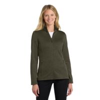 Women's Collective Striated Fleece Jacket Thumbnail
