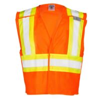 Unisex Contrasting Mesh Breakaway Vest Thumbnail