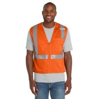 Ansi 107 Class 2 Mesh Zippered Vest Thumbnail