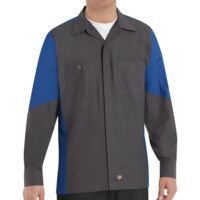 Men's Tall Long Sleeve Automotive Crew Shirt Thumbnail
