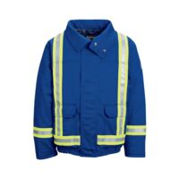 Lined Bomber Jacket with Reflective Trim - Nomex® IIIA - Long Sizes Thumbnail