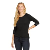 Women's Tri Blend 3/4 Sleeve Tee Thumbnail