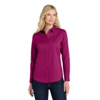 Women's Long Sleeve SuperPro React Twill Shirt Thumbnail