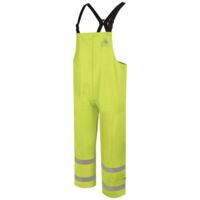 Men's Hi-Visibility Flame-Resitant Rain Bib Overall - 13 oz. Thumbnail