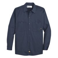 Men's Industrial Cotton Long Sleeve Work Shirt Thumbnail