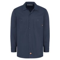 Men's Tall Industrial Cotton Long Sleeve Work Shirt Thumbnail