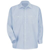 Men's Tall Industrial Stripe Work Shirt Thumbnail
