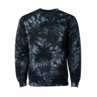 Unisex Midweight Tie-Dyed Crewneck Sweatshirt Thumbnail