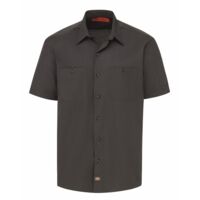 Solid Ripstop Short Sleeve Shirt - Long Sizes Thumbnail