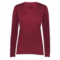 Girls' Momentum Long Sleeve V-Neck T-Shirt Thumbnail