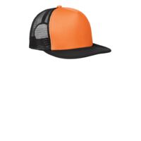 Flat Bill Snapback Trucker Cap Thumbnail