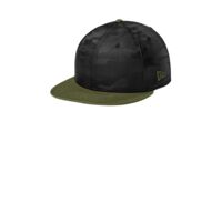 Camo Flat Bill Snapback Cap Thumbnail