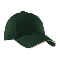Sandwich Bill Cap with Striped Closure Thumbnail