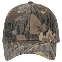 OTTO Stretchable Camouflage Cotton Twill "OTTO FLEX" Six Panel Low Profile Baseball Cap Thumbnail
