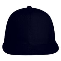 "OTTO Flex" Stretchable Brushed Cotton Twill Flat Visor Pro Style Cap (S/M) (L/XL) Thumbnail