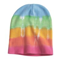 Tie Dye 12 Inch Knit Beanie Thumbnail